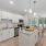 Apartment kitchen with modern finishes at Stono Oaks