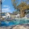 Resort-style swimming pool with lounge seating at Stono Oaks