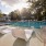 in-pool loungers on tanning shelf